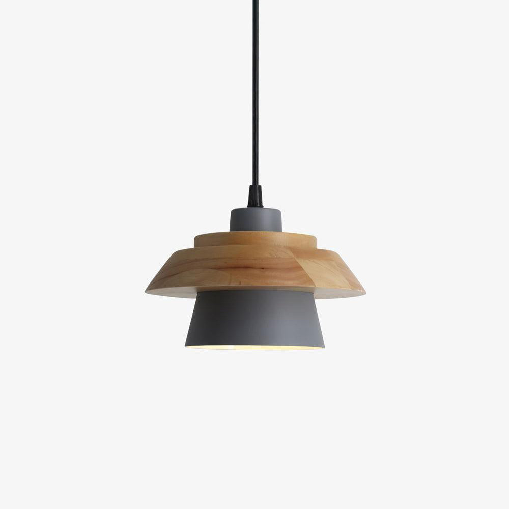 BowLift | NordicMacaron Luxury Ceiling Lamp - Scandinavian Design with Wooden Finish