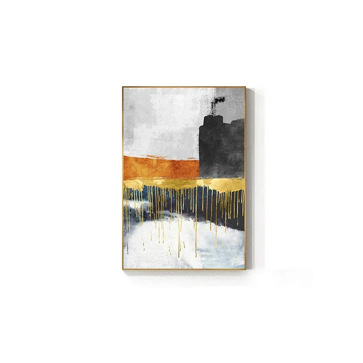 Striking Color Schemes Contemporary Abstract Wall Art Fine Art Canvas Prints Centerpiece Pictures For Urban Apartment Living Room Art For Modern Living | Bowlift