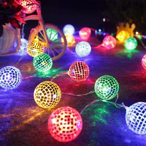 BowLift | Mirrored Ball String Lights