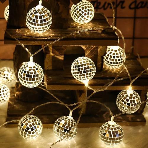 BowLift | Mirrored Ball String Lights