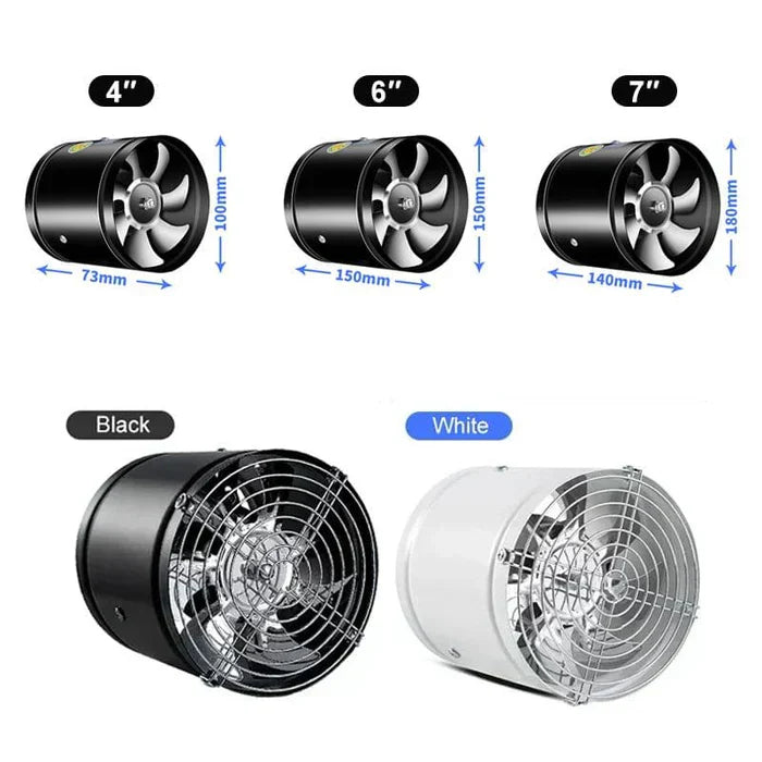 StrongFlow - Powerful and Silent Extractor Fan | Bowlift