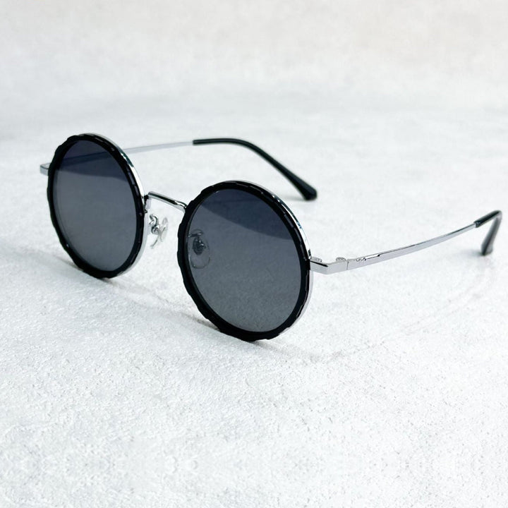 VisionRound Polarized Sunglasses – Unisex Retro Design with Adjustable Light Filter | Bowlift