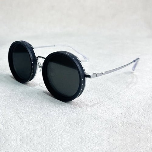 BowLift | VisionRound Polarized Sunglasses – Unisex Retro Design with Adjustable Light Filter