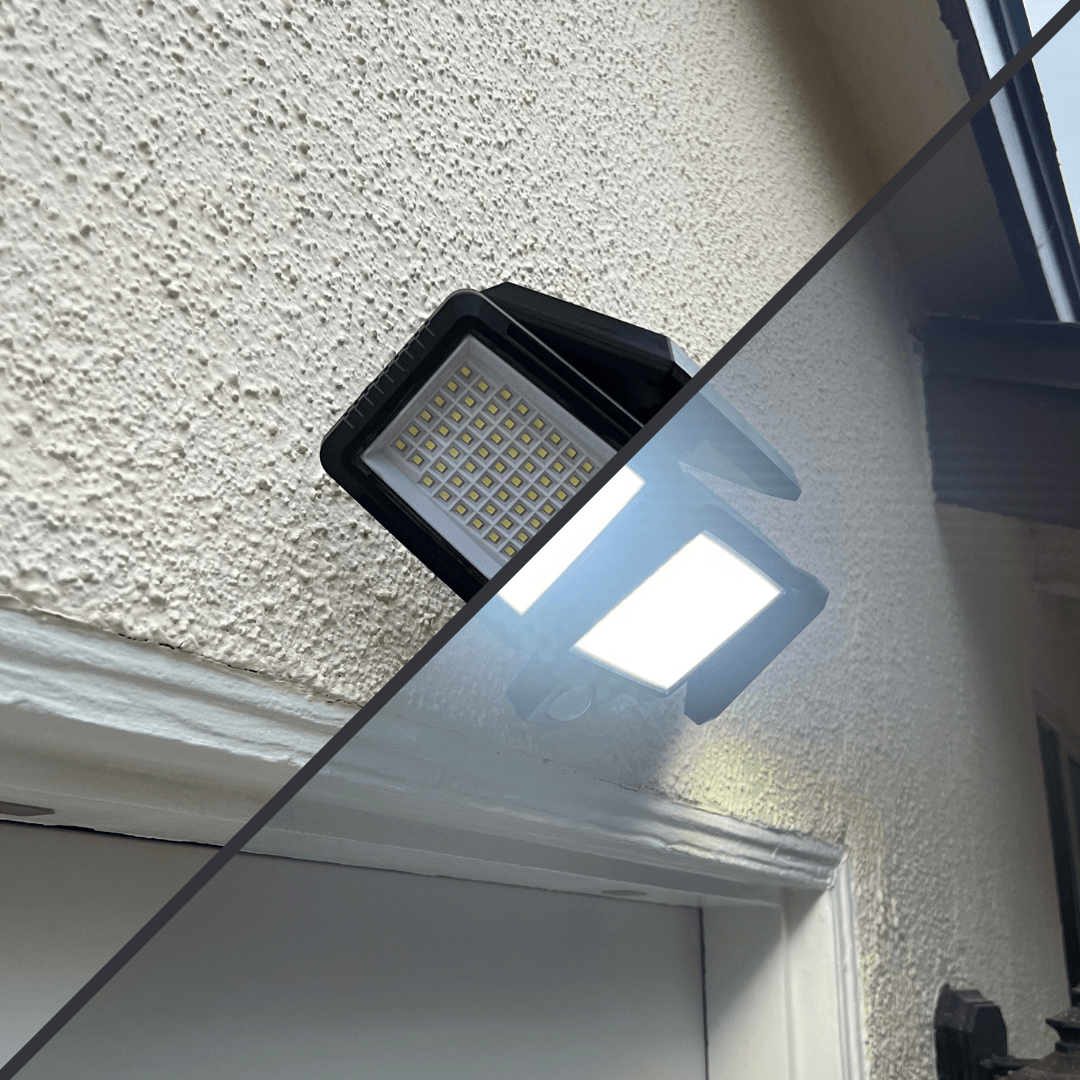 BowLift | Solar-powered LED security light with motion sensor & remote control