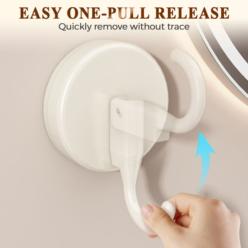 Suction cup hooks without drilling – set of 3 | Bowlift