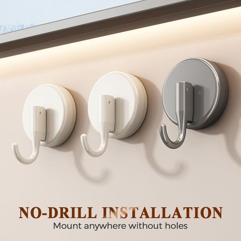 Suction cup hooks without drilling – set of 3 | Bowlift
