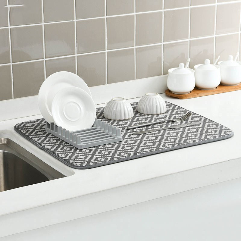 Super Absorbent Dish Drying Mat | Bowlift
