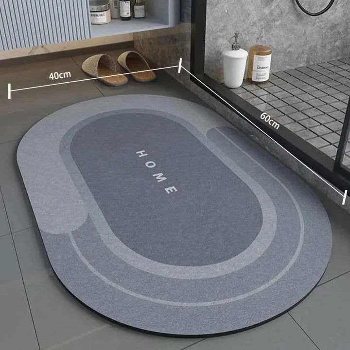 BowLift | Super Absorbent Bathroom Mat 40×60 cm, Non-Slip & Comfortable