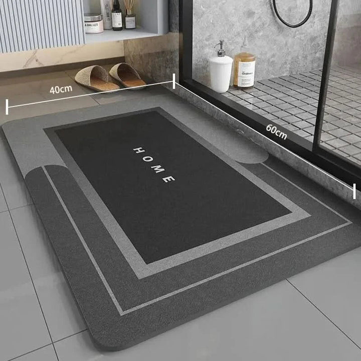 BowLift | Super Absorbent Bathroom Mat 40×60 cm, Non-Slip & Comfortable