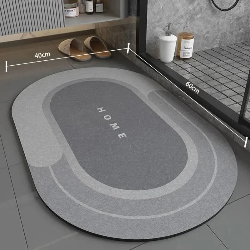 BowLift | Super Absorbent Bathroom Mat 40×60 cm, Non-Slip & Comfortable
