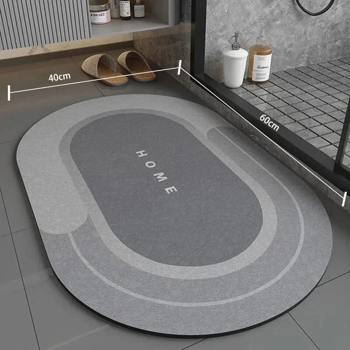 BowLift | Super Absorbent Bathroom Mat 40×60 cm, Non-Slip & Comfortable