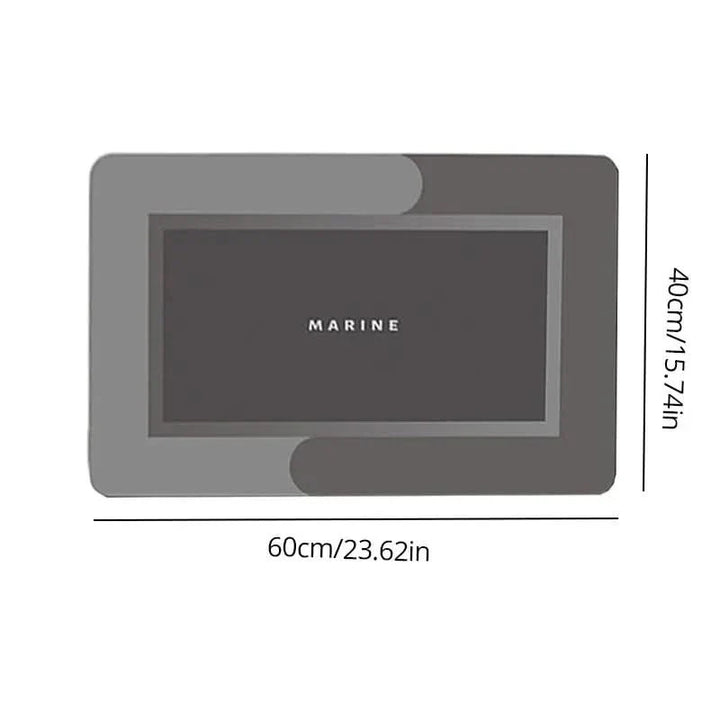 BowLift | Super Absorbent Bathroom Mat 40×60 cm, Non-Slip & Comfortable