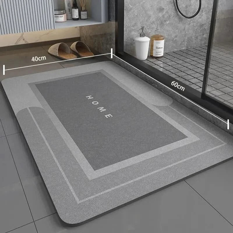 BowLift | Super Absorbent Bathroom Mat 40×60 cm, Non-Slip & Comfortable