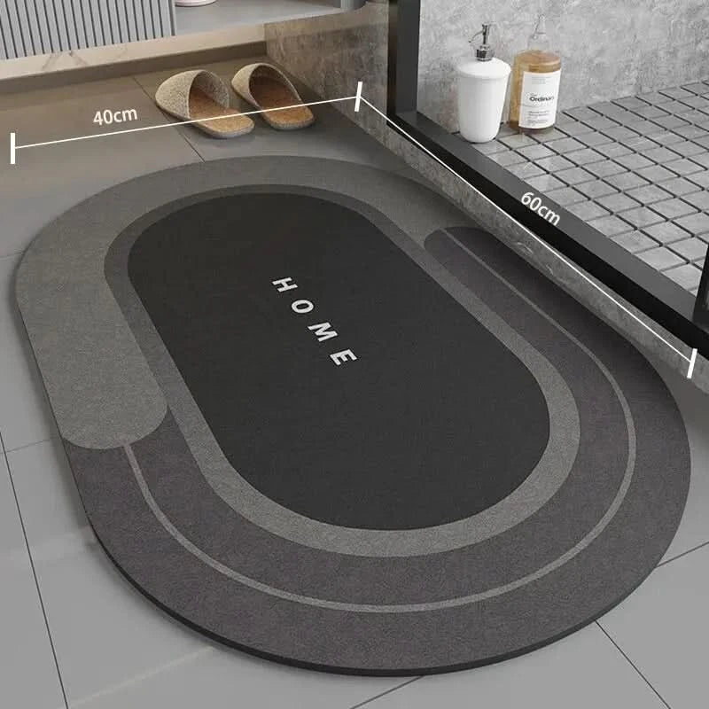 BowLift | Super Absorbent Bathroom Mat 40×60 cm, Non-Slip & Comfortable
