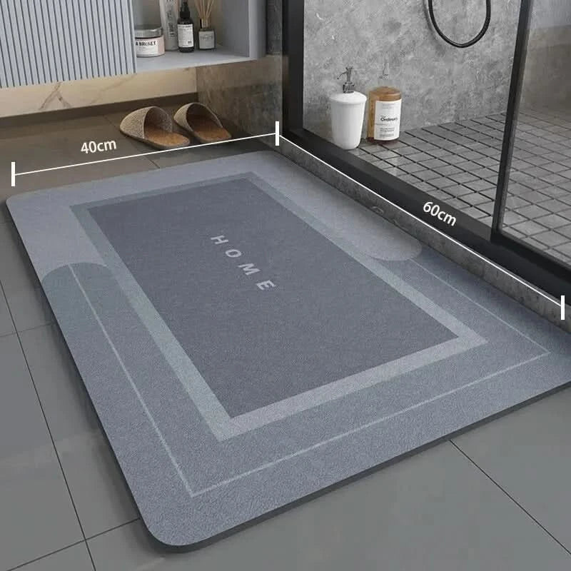 BowLift | Super Absorbent Bathroom Mat 40×60 cm, Non-Slip & Comfortable
