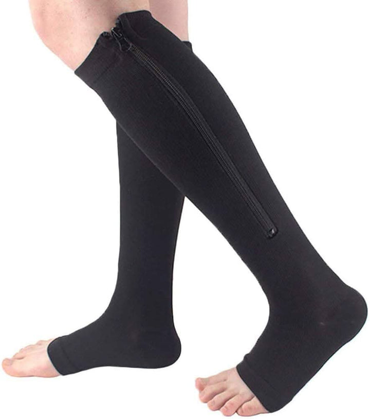 BowLift | Support stockings with zipper for tired & swollen legs