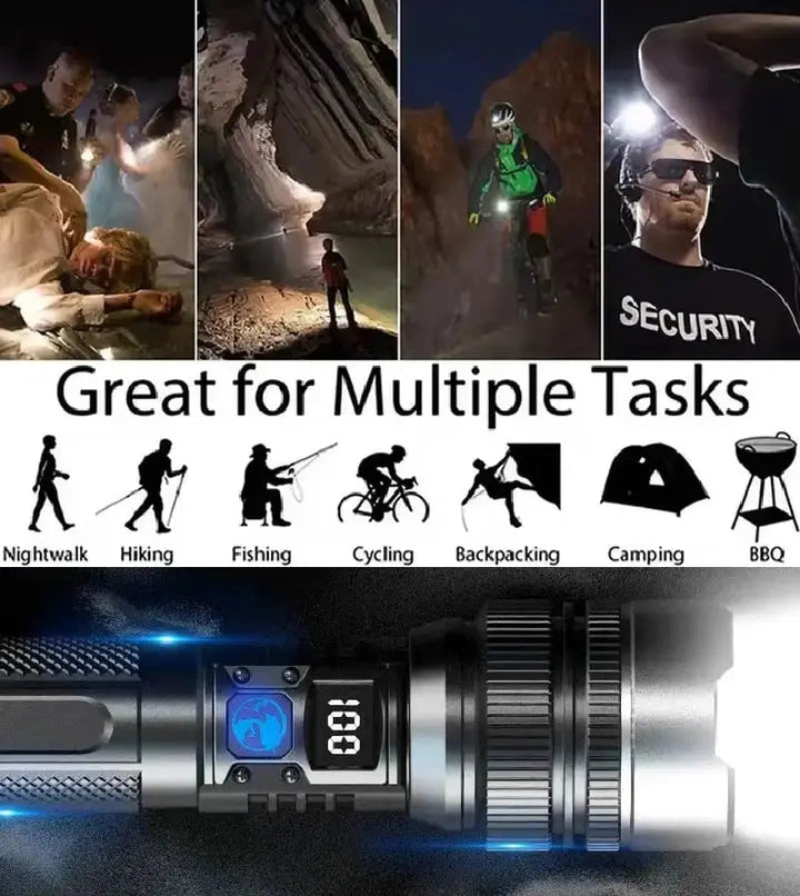 BowLift | Survival LED flashlight with emergency power function – Safe through any situation