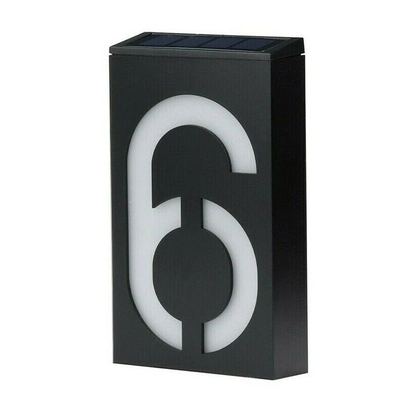 BowLift | Solar house numbers - eco-friendly - economical - modern design