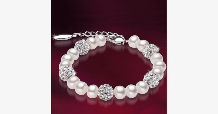 BowLift | Silver and Pearl Bracelet