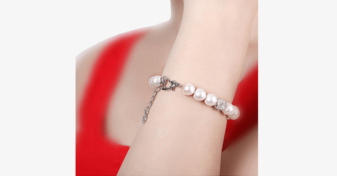 BowLift | Silver and Pearl Bracelet