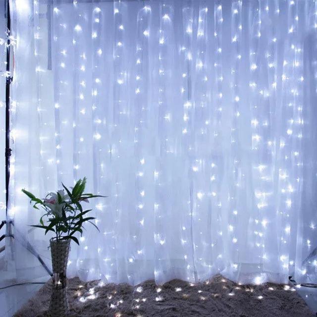 BowLift | Christmas LED Curtain Lighting with 8 Modes – Waterproof Decorations for Indoor and Outdoor for Christmas