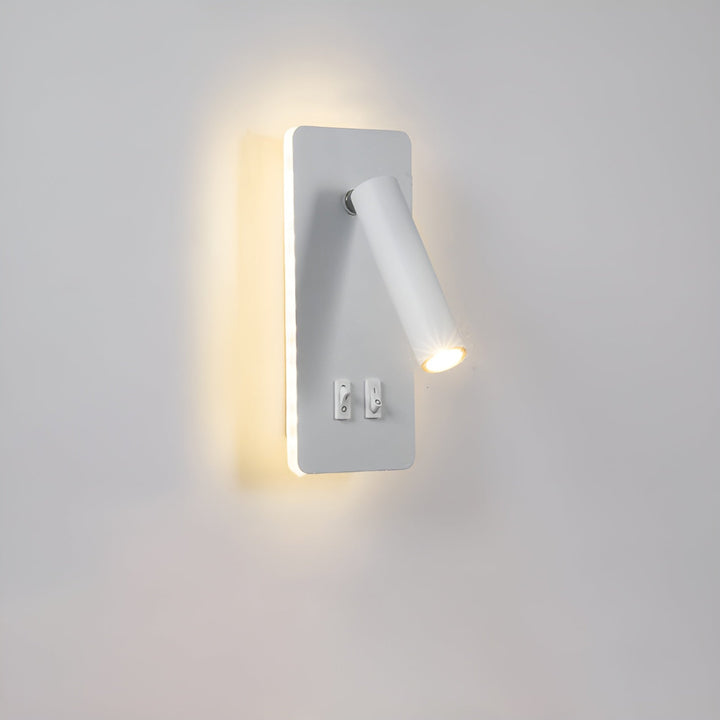 BowLift | Swivel330 | Minimalist Cylinder Wall Light – Adjustable 330° Rotating LED Sconce