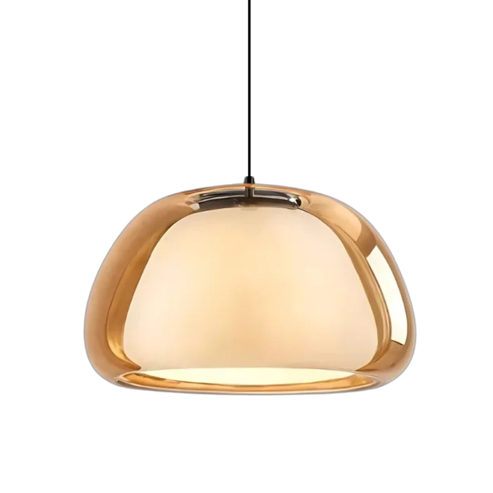 BowLift | Nombr Jelly Glass Pendant Lamp – Modern Lamp for Kitchen and Dining Table, Adjustable Height, Soft LED Light