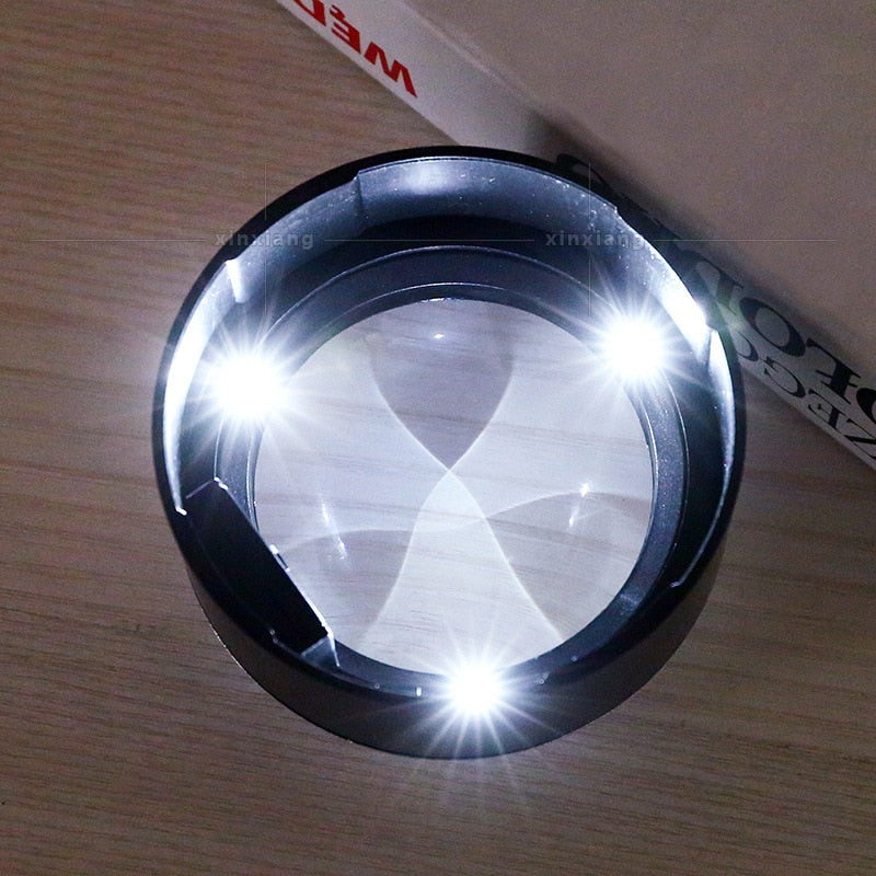 BowLift | LED magnifying glass for reading and precision work – Ideal for craftsmen