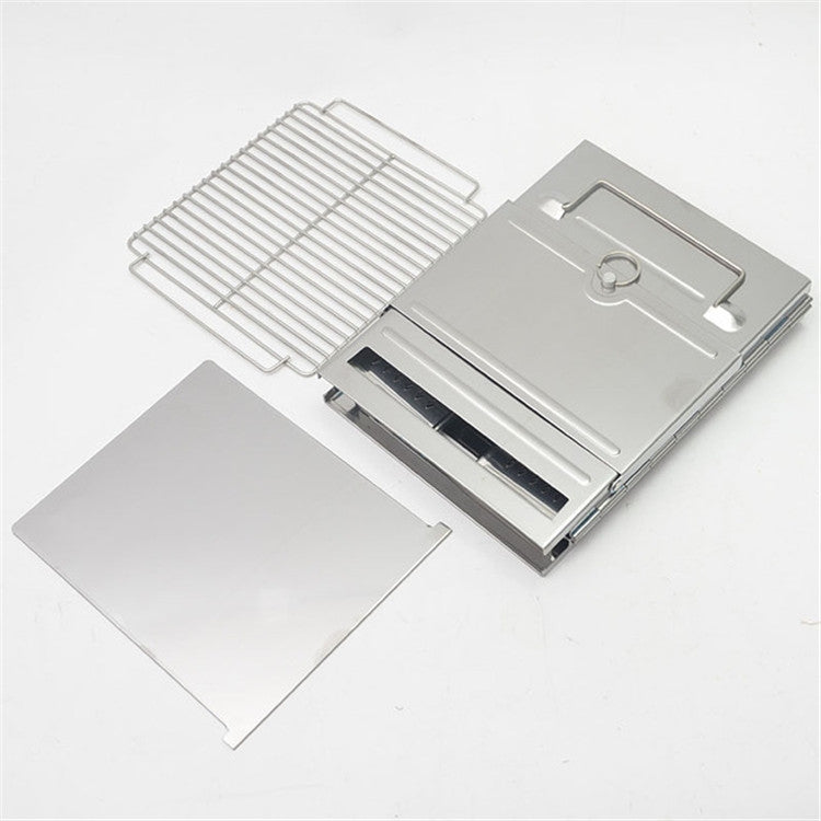 BowLift | Portable Stainless Steel Folding Grill Charcoal Grill Grill Outdoor Camping Wood Stove
