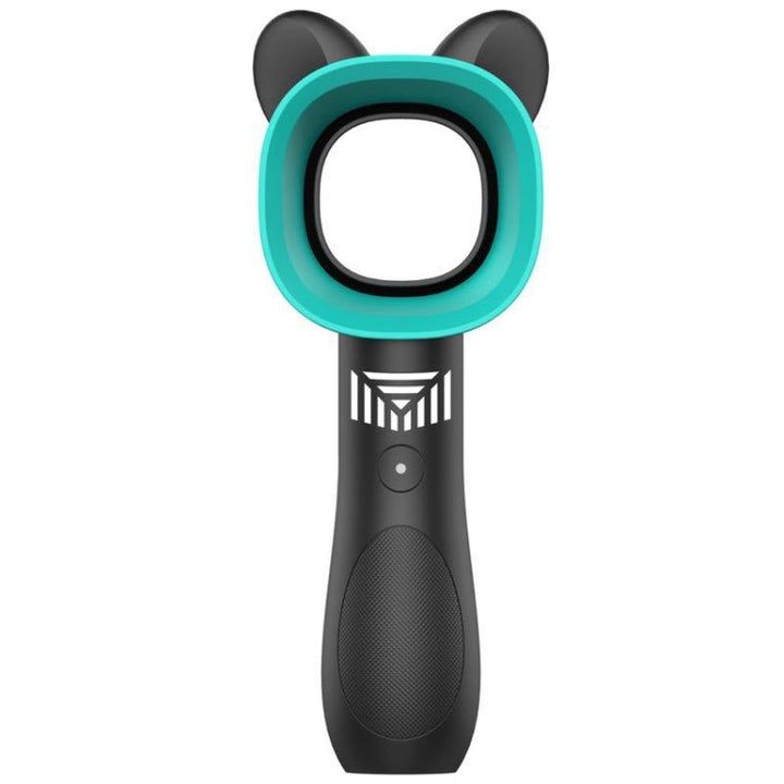 Cartoon Handheld Fan Leafless USB Mini Charging Desktop Portable Fan(White) | Bowlift