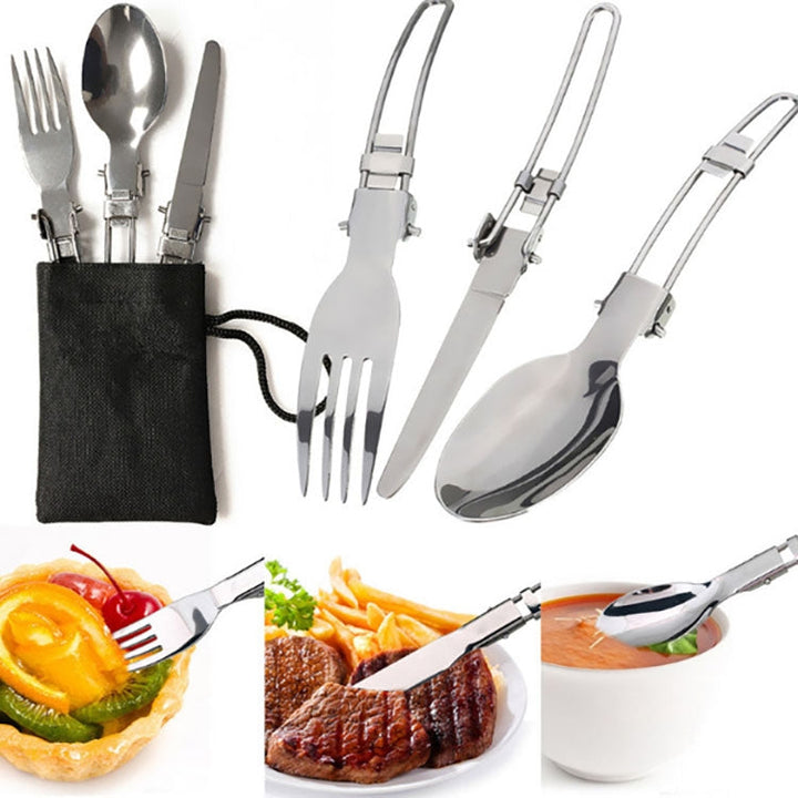 BowLift | Camping dishes Outdoor cookware set (Green)