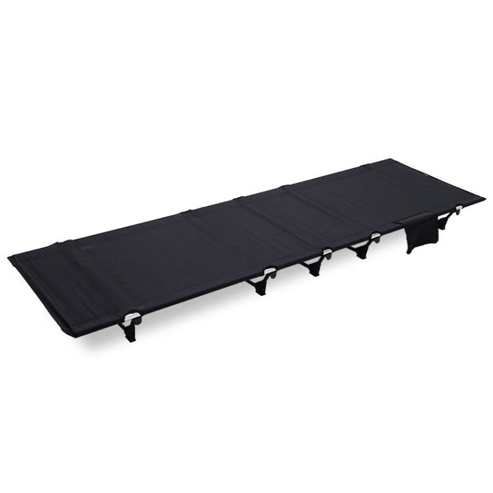 BowLift | CLS Outdoor Lightweight Folding Bed Camping Simple Leisure Bed (Black)