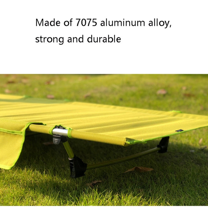 BowLift | CLS Outdoor Lightweight Folding Bed Camping Simple Leisure Bed (Black)