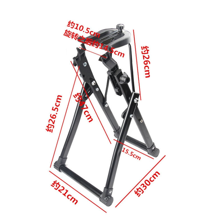 BowLift | Bicycle Accessories Bicycle Adjustment Ring Table Bicycle Tool Wheel Set Adjustment Table (Black)