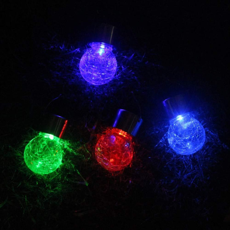 BowLift | 12 PCS Snap Ball Solar Chandelier Outdoor Garden Courtyard Holiday Decorative Light with Clip (Warm White Light)