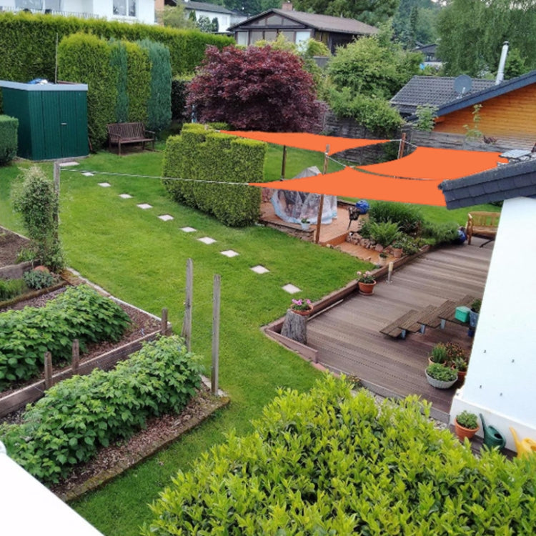 BowLift | Outdoor Garden Sun Sail waterproof Anti-UV Canopy, Size: 2m x 5m (Red)