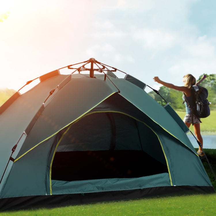 BowLift | TC-014 Outdoor Beach Travel Camping Automatic Spring Multi-Person Tent For 2 Persons (Orange)