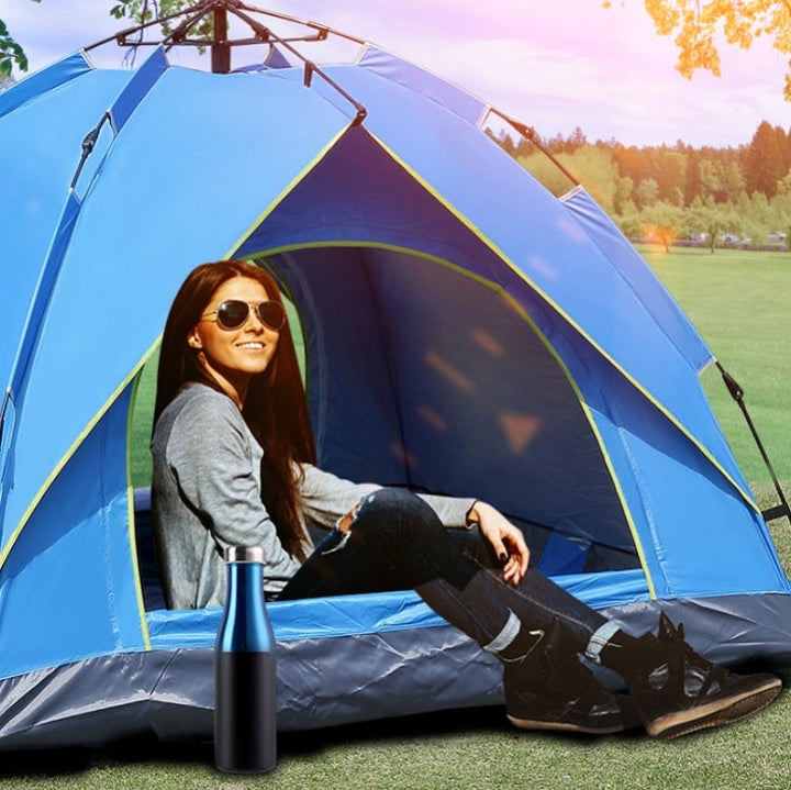 BowLift | TC-014 Outdoor Beach Travel Camping Automatic Spring Multi-Person Tent For 2 People (Green)