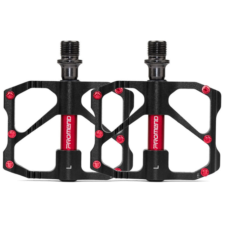 BowLift | 1 Pair PROMEND Mountain Bike Racing Bicycle Aluminum Pedals (PD-R87 Black)