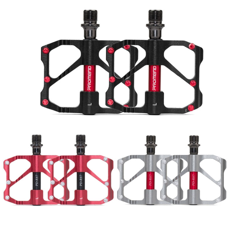 BowLift | 1 Pair PROMEND Mountain Bike Racing Bicycle Aluminum Pedals (PD-R87 Black)