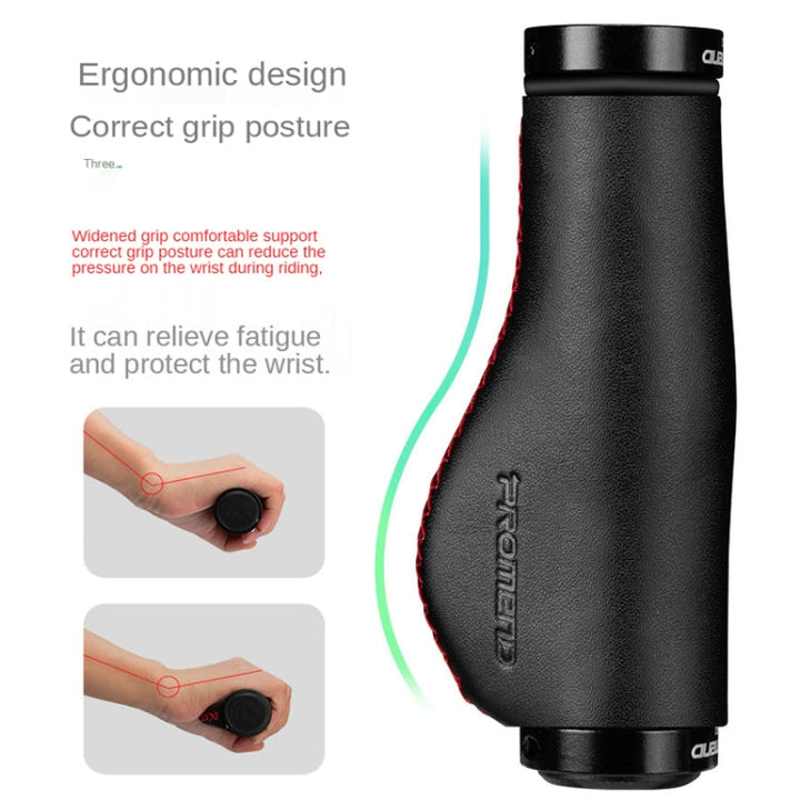 BowLift | 1 Pair PROMEND GR-502H Bicycle Mountain Bike Folding Bike Lock Ergonomic Meatball Gloves (Black Crack)