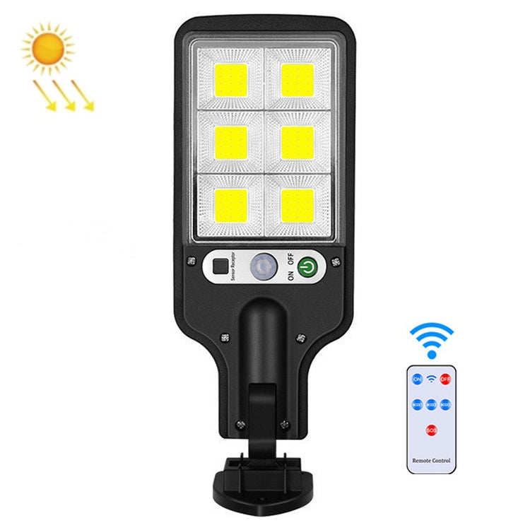 BowLift | Solar Street Lighting LED Body Detection Garden Light, Specification: 616B-72 COB with Remote Control