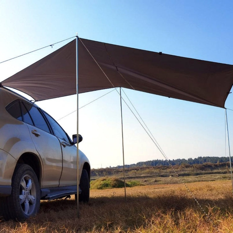 BowLift | Outdoor Picnic Camping Tent Next to the Car Rainproof Canopy 300x200cm (Dark Grey)