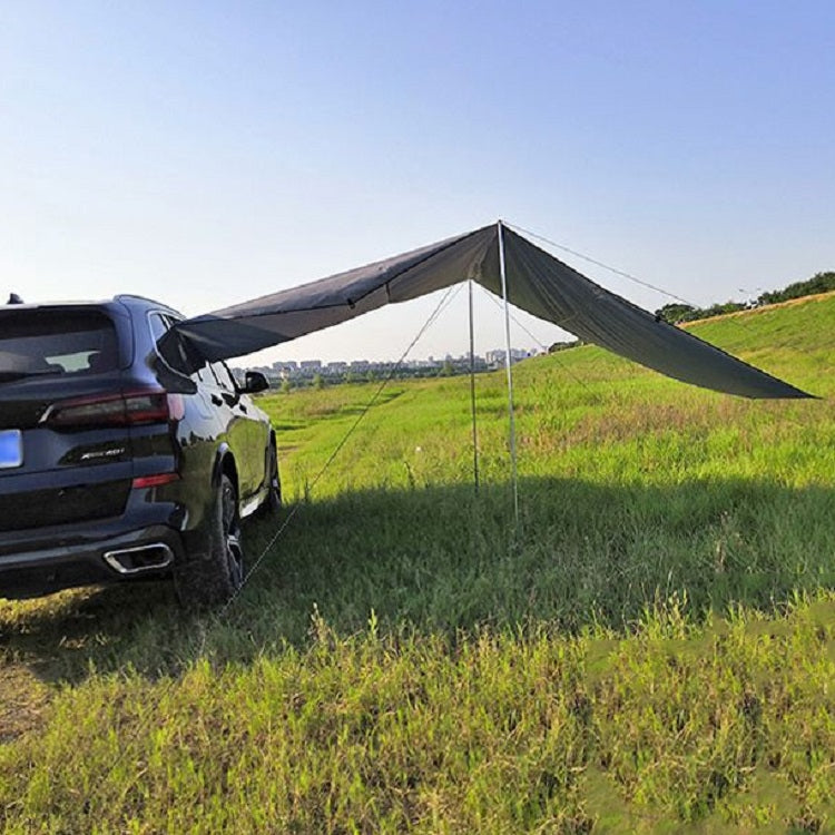 BowLift | Outdoor Picnic Camping Tent Next to the Car Rainproof Canopy 300x200cm (Dark Grey)