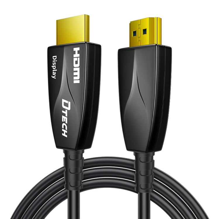 BowLift | DTECH HDMI 2.0 Version Fiber Optic Cable 4K 60Hz Large Screen TV Engineer Wiring, Length: 10m