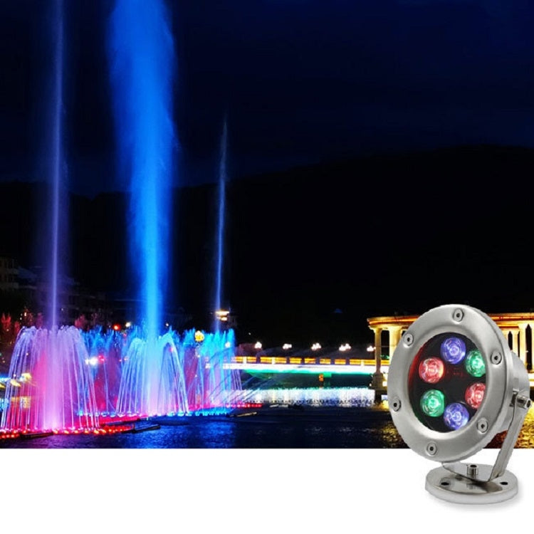 BowLift | LED Underwater Light Pool Fish Pond Fountain Waterproof Landscape Light 18W(Yellow)