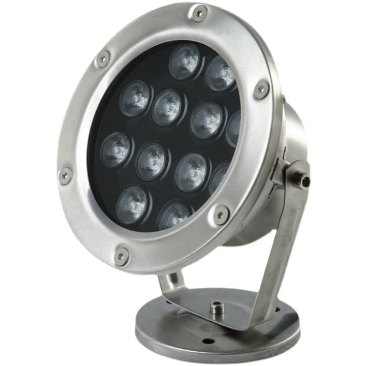 BowLift | LED Underwater Light Pool Fish Pond Fountain Waterproof Landscape Light 24W (Warm White)