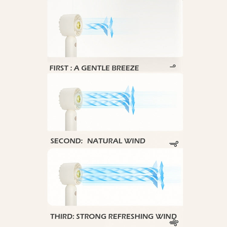 Hand Holds Small Fan Portable Mini Pocket Fan, Style: Blue Duck | Bowlift