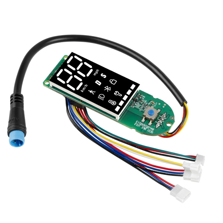 BowLift | For Xiaomi Electric Scooter Pro/Pro 2/1S Four-Wire Dual Brake Bluetooth Board Set, Specification: With Switch Panel