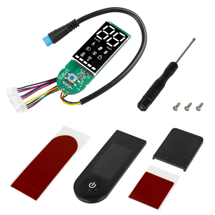 BowLift | For Xiaomi Electric Scooter Pro/Pro 2/1S Four-Wire Dual Brake Bluetooth Board Set, Specification: Board Only